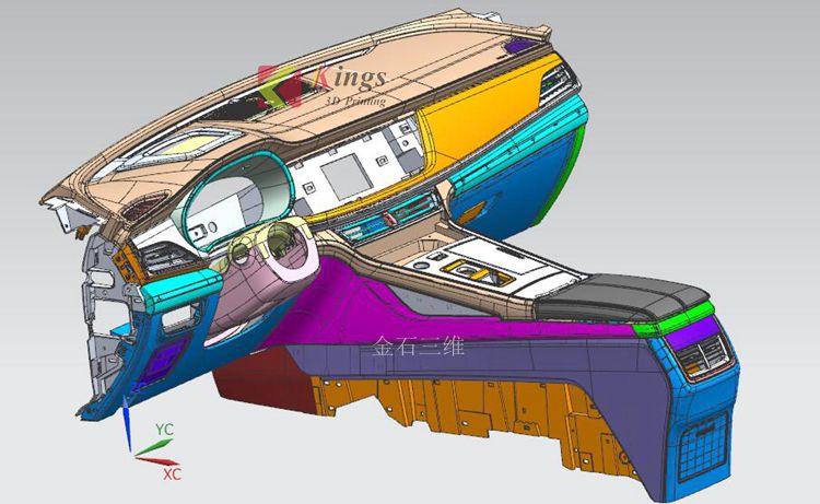 深挖兩年，秋平模型借助金石3D打印機(jī)崛起為重慶汽車手板之最